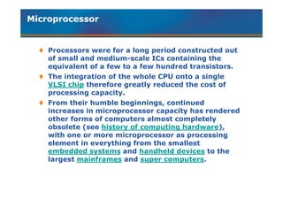Chapter 3 computer system fundamental | PPT