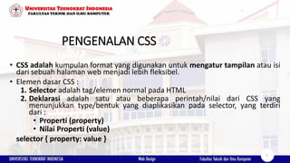 Chapter 3 css | PDF