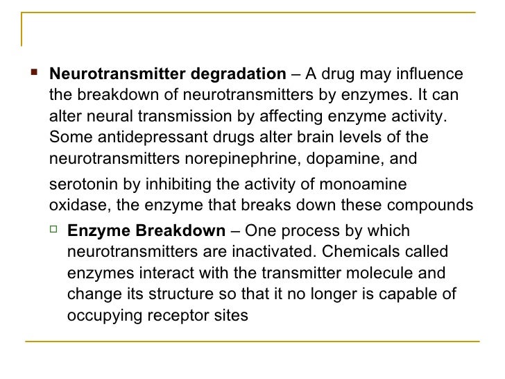 Chapter 3 Drugs And The Nervous System