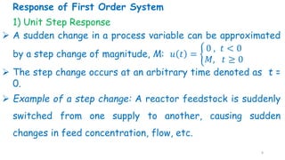 Chapter 3-Dynamic Behavior of First and Second Order Processes-1.pptx