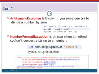 Comprehensive Guide to Java Exception Handling and Error Management | PPTX