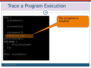 Comprehensive Guide to Java Exception Handling and Error Management | PPTX