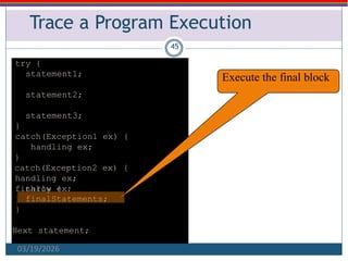 Comprehensive Guide to Java Exception Handling and Error Management | PPTX