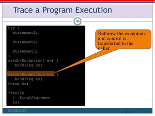 Comprehensive Guide to Java Exception Handling and Error Management | PPTX