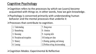 Chapter 3 - HCI Human Factors Cognition Perception.pptx