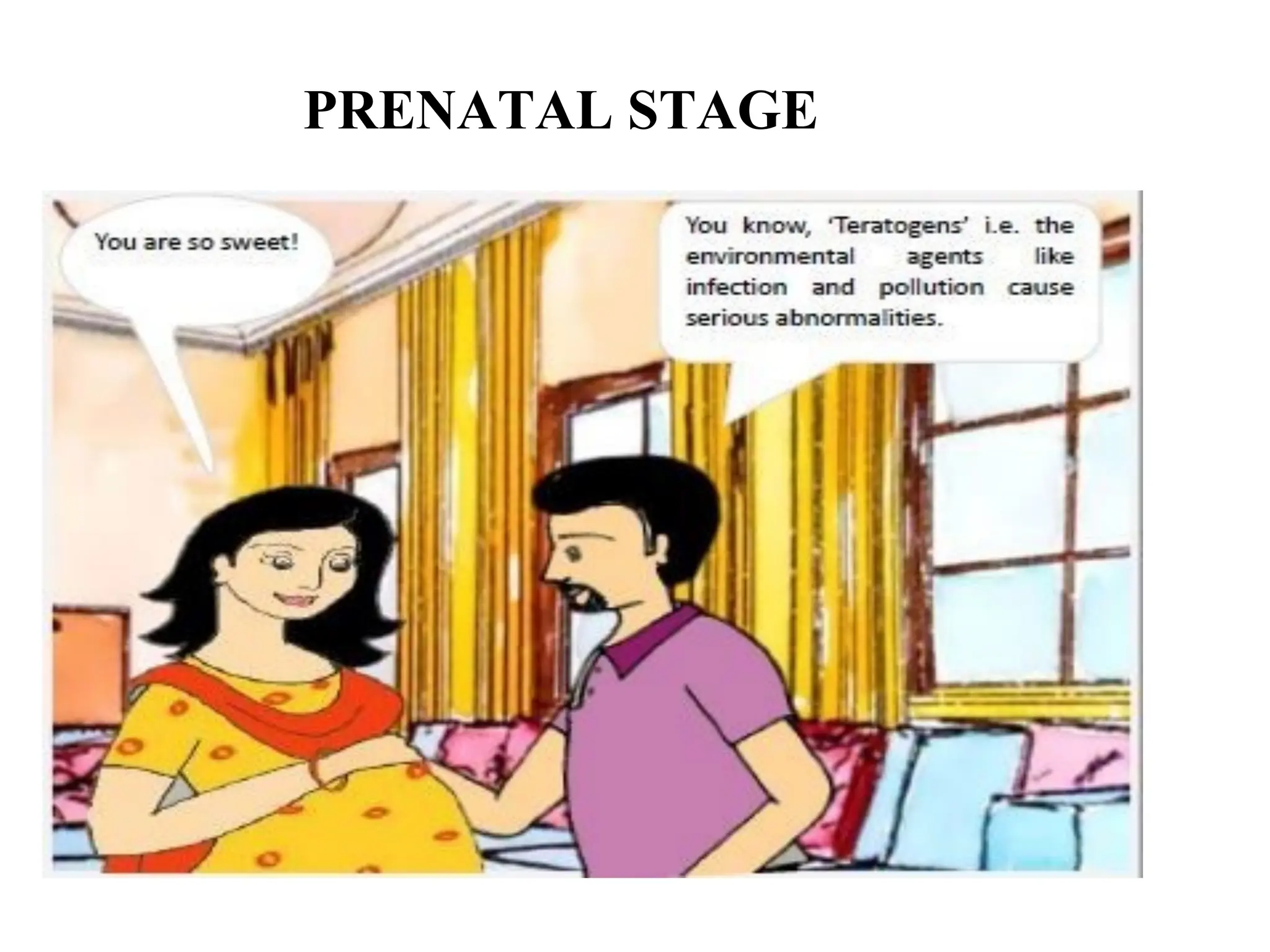 PRENATAL STAGE
 