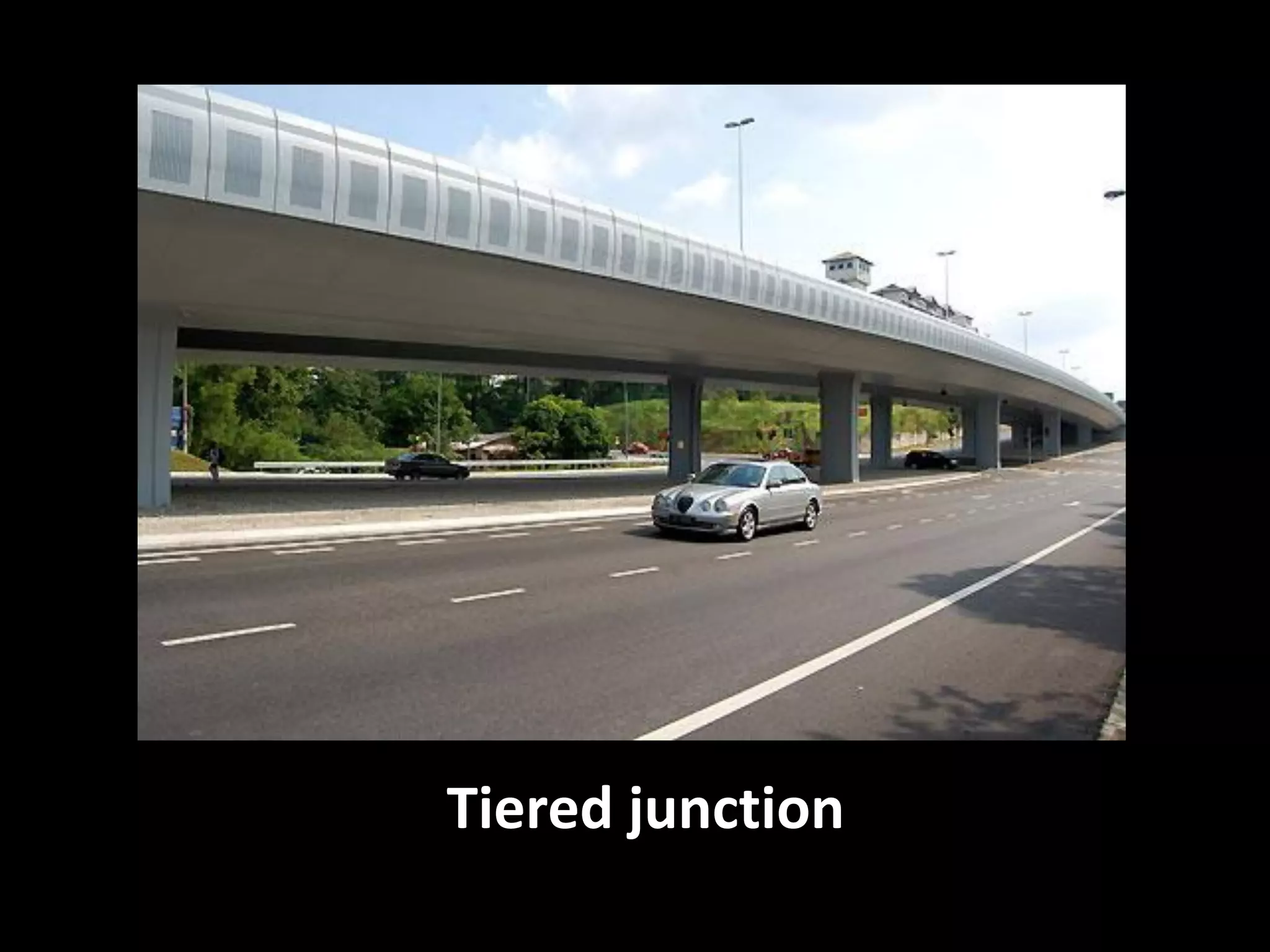 Tiered junction
 