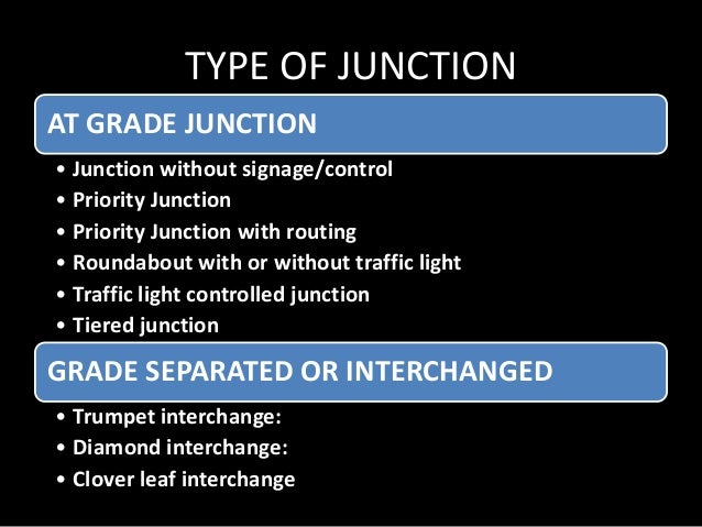 Chapter 3 junction design
