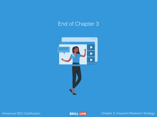 Advanced SEO Certification Chapter 3: Keyword Research Strategy
End of Chapter 3
 