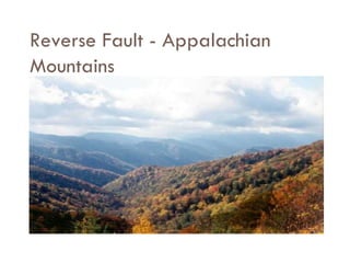 Reverse Fault - Appalachian Mountains 