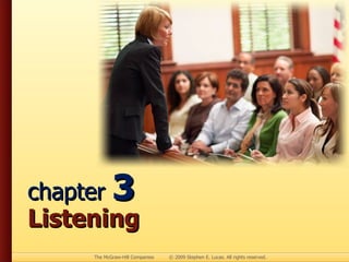chapter  3 Listening 