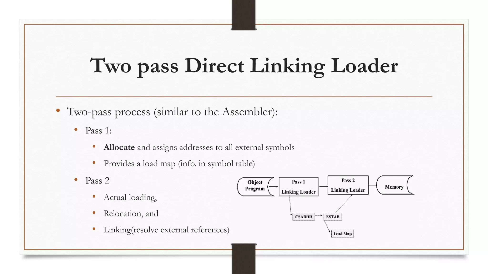 loaders and linkers | PPT