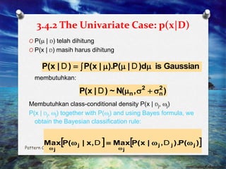 Chapter 3 maximum likelihood and bayesian estimation-fix | PPTX