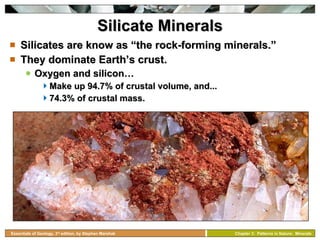 Chapter 3 minerals | PPT