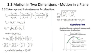 Chapter 3 motion in a plane | PPTX