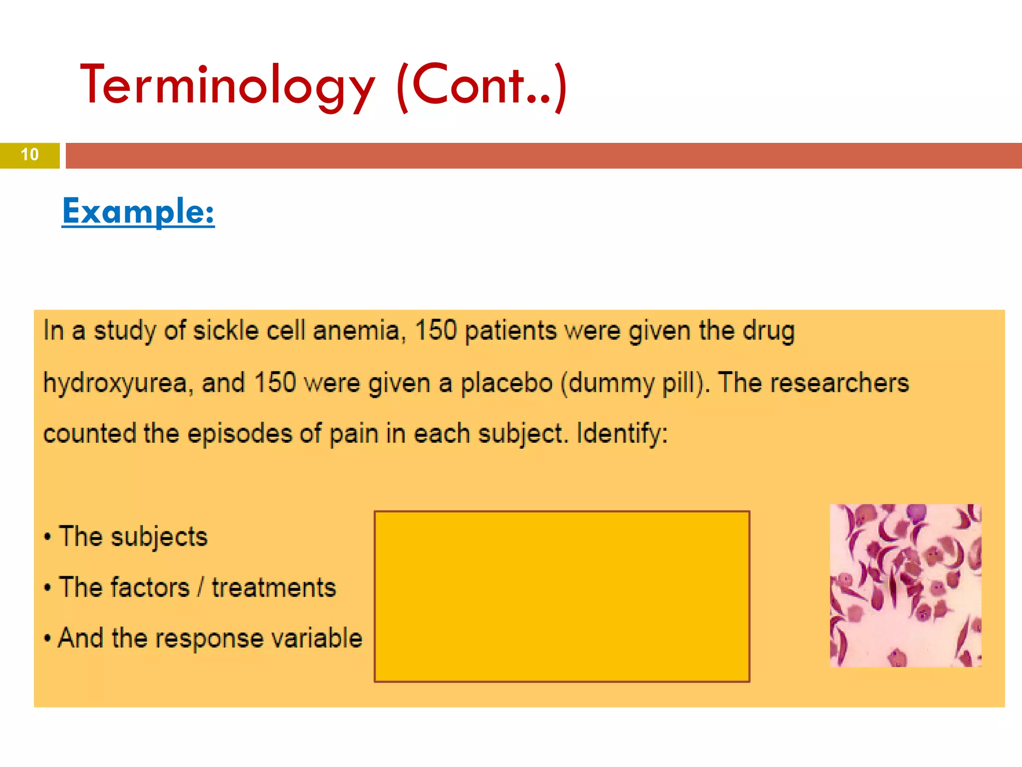10
Terminology (Cont..)
Example:
 