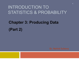 Chapter 3 part2- Sampling Design | PPT