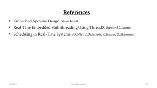 Chapter 3 - Real Time Operating Systems for Embedded System | PDF