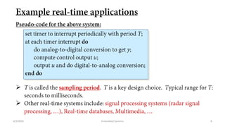 Chapter 3 - Real Time Operating Systems for Embedded System | PDF