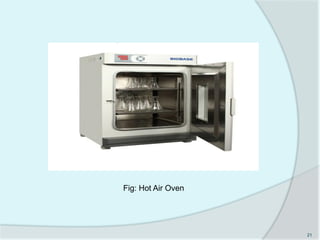 21
Fig: Hot Air Oven
 