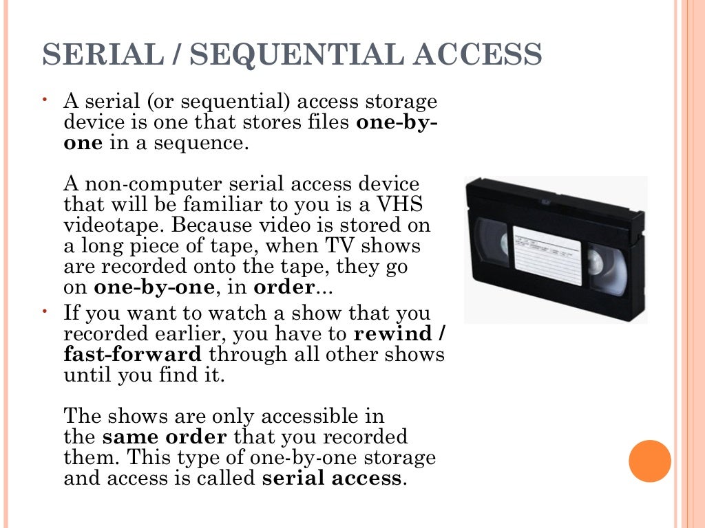 Chapter 3 Storage Media And Devices