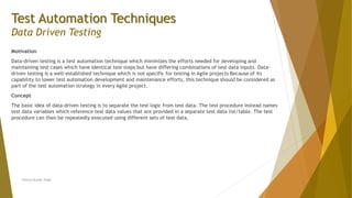 Chapter 3 - Test Automation | PPTX