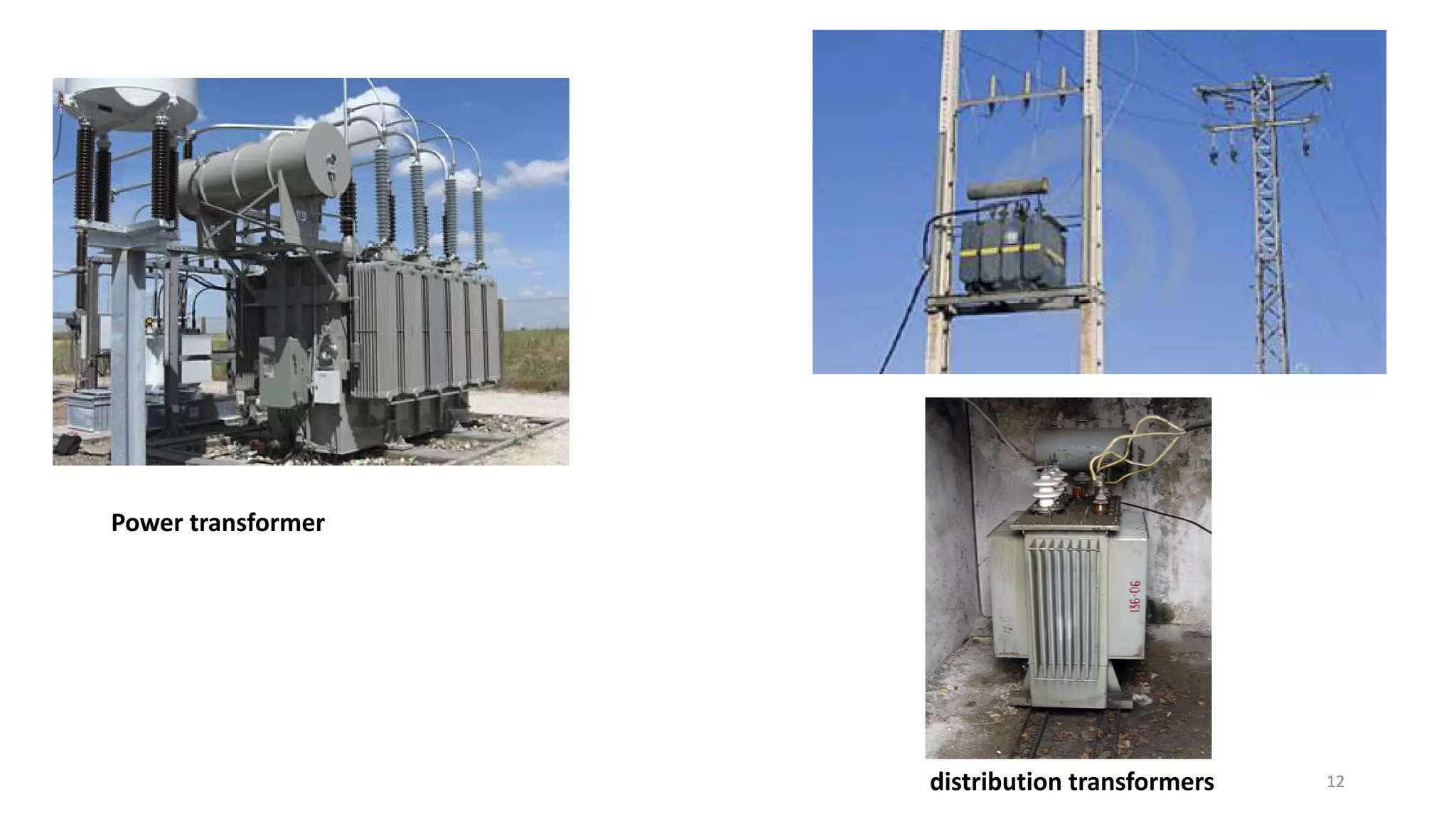 Power transformer
distribution transformers 12
 