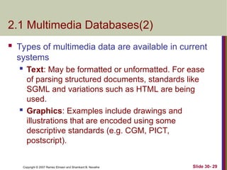 Emerging Database Technologies: Mobile, Multimedia, GIS, and Genome ...