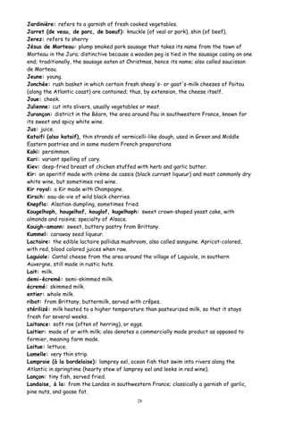 Chapter 30 Glossary Of Culinary Terms