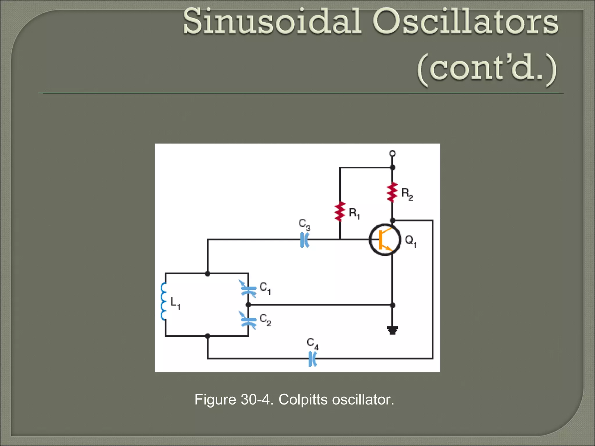 Figure 30-4. Colpitts oscillator.