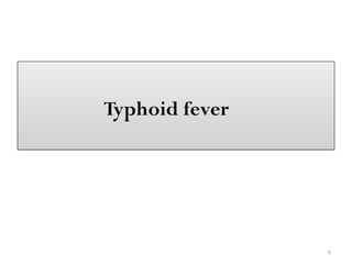 6
Typhoid fever
 