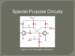 Figure 31-28. Monostable multivibrator.
Special-Purpose Circuits
 