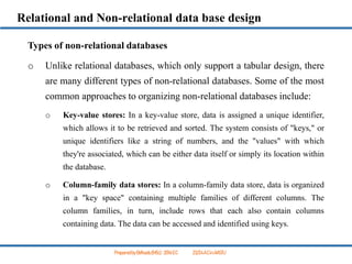 Non Rdbms database management system chapter three | PPTX