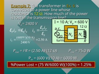 Transformer Analysis AC Circuits circuit theory , network analysis.ppt