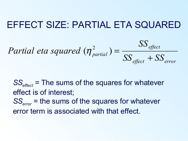 calculating eta squared spss 16 calculating eta squared spss 16