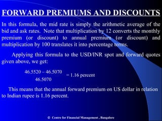 How To Discount Using Forward Rates Chapter37 internationalfinancialmanagement | PPS