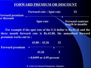 How To Discount Using Forward Rates Chapter37 internationalfinancialmanagement | PPS