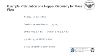 Episode 44 : Flow Behavior of Granular Materials and Powders Part III | PPT
