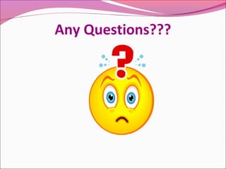 Any Questions???
 