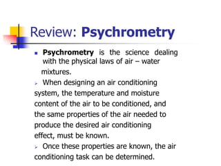 Chapter 3a air conditioning process pdf | PDF