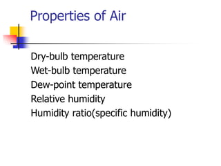 Chapter 3a air conditioning process pdf | PDF