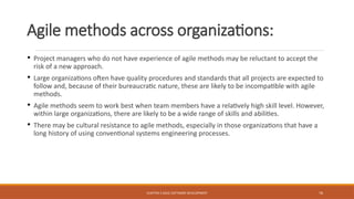 Incompatible Development Chapter 3 – Agile Software Development.pptx