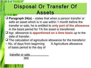 Chapter 3 agriculture allowance studnt | PPT