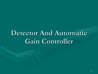 Detector And Automatic Gain Controller 