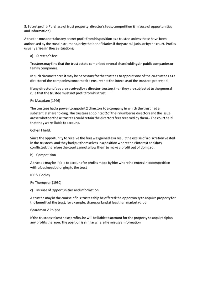 Duties Of Trustee Pdf