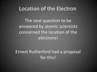 Chapter 3 Arrangement of Electrons in the Atom | PPTX