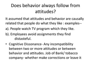 Chapter 3 attitudes & job satisfaction (2) | PPTX