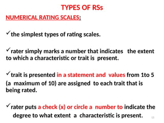 Sort Scale Measurement B Rating Scales, q sort and MDS | PPTX