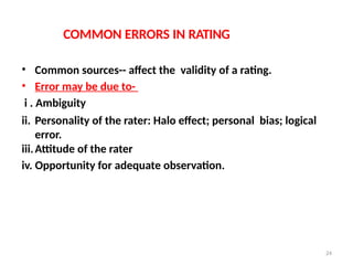 Measurement B Rating Scales, q sort and MDS | PPTX