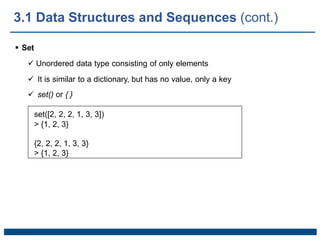 Chapter 3 Built-in Data Structures, Functions, and Files .pptx